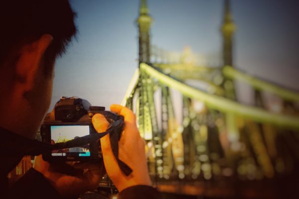 Main attractions of Budapest stay unlit after sunset.